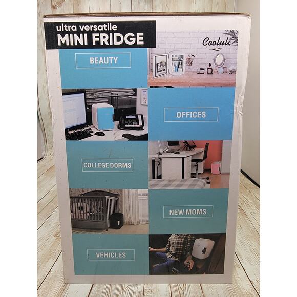 Cooluli Classic 4 Liter Portable Compact Multipurpose Cooler Warmer Mini Fridge - Picture 3 of 6